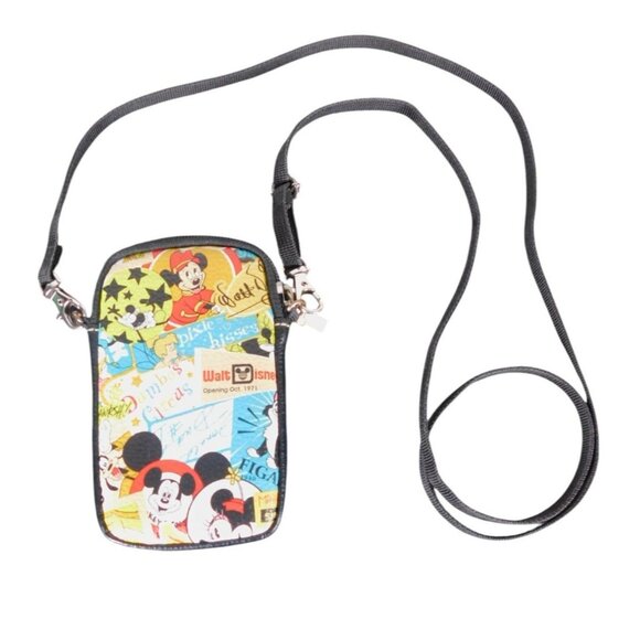 SALE Disney Crossbody Bag Mickey Minnie Dumbo Vintage Comic Print - Picture 1 of 12